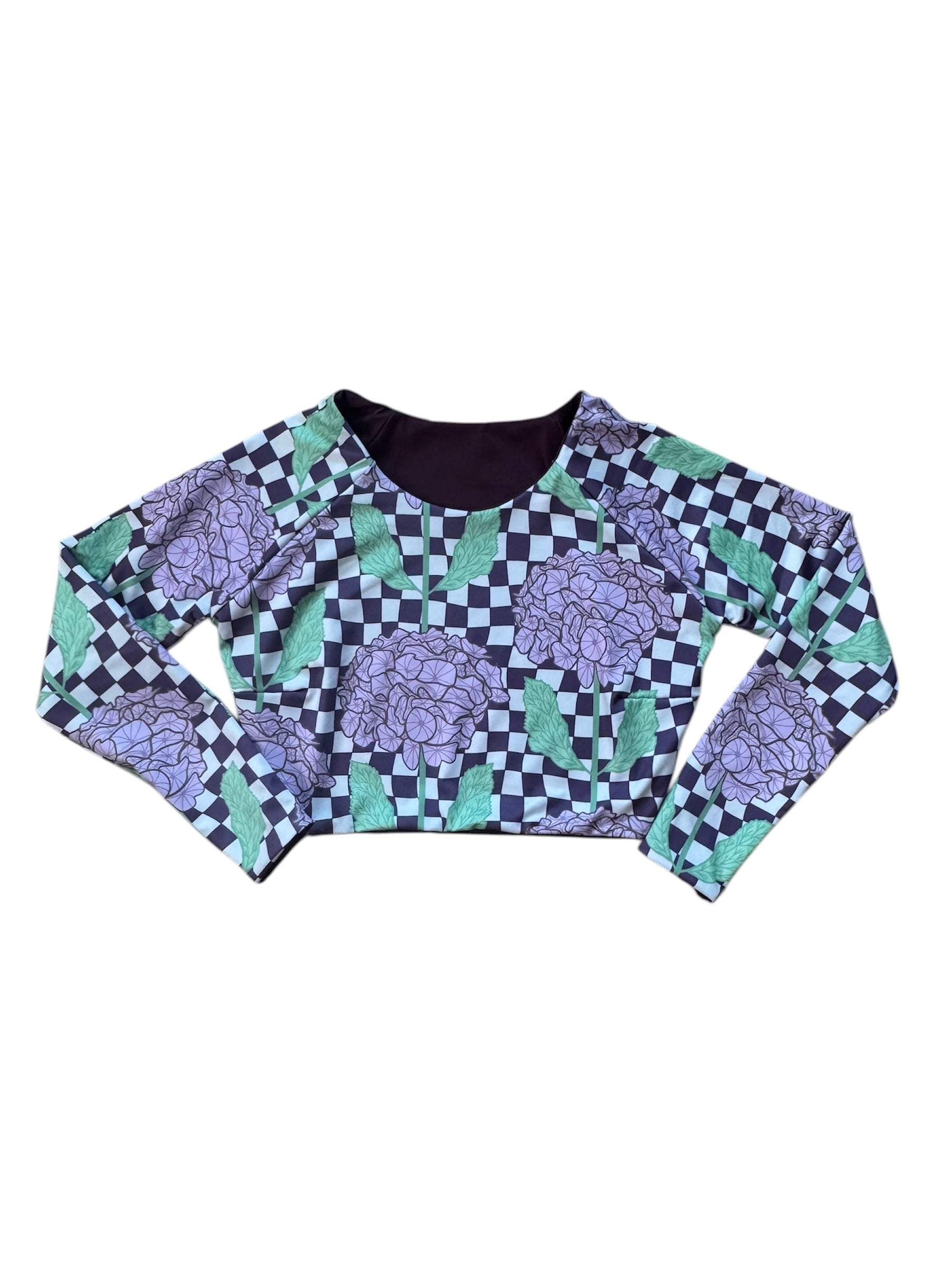 Custom long sleeve crop